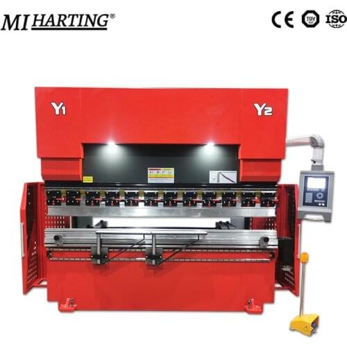 80T/2500mm CNC Sheet metal Hydraulic Press Brake/bending machine with E21 controller