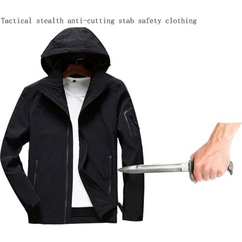 Self Defense Security Anti-cut Anti-hack Jacket Military Stealth Swat Police Personal Tactics Clothing 3 Colo Politie Kleding