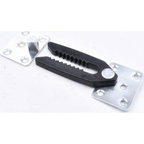 New Alligator Style Sofa Couch Sectional Furniture Connector Joint Snap Fitting Hinges Home Tools 5.2x11.8cm