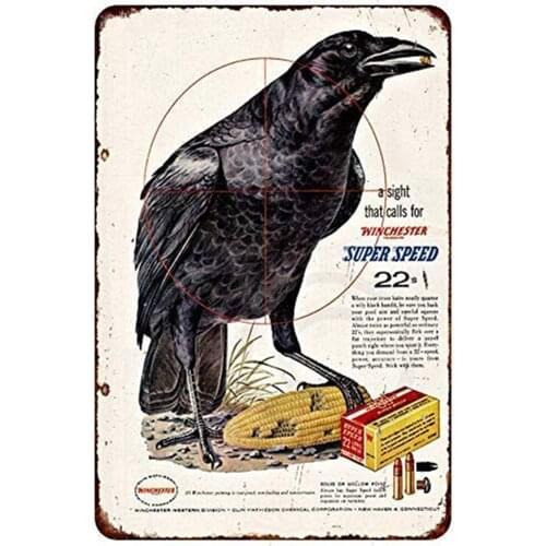 Wall Decor Sign Winchester Super Speed 22 Ammunition Aluminum Metal Sign 8x12 Inches