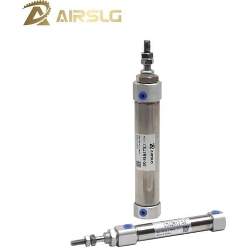 CJ2B Type Mini Pneumatic Cylinder Double Acting Single Rod 10mm 16mm Bore 5~200mm Stroke Air Cylinder CJ2B10 CJ2B16