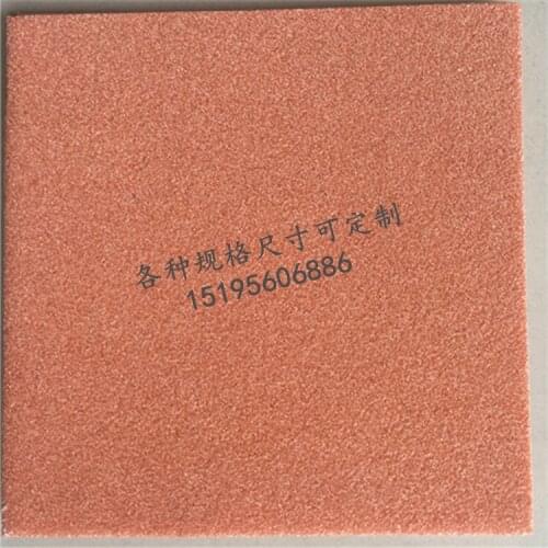Conductive Capacitor Copper Foam Electrode Capacitor Copper Experimental Carrier/capacitor Metal for Foam