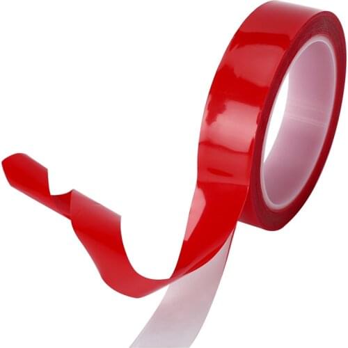 Double-sided Length 3M Width 6/8/10/12/15/20/25MM Strong Clear Transparent Acrylic Foam Adhesive Tapedouble Sided Adhesive Tape