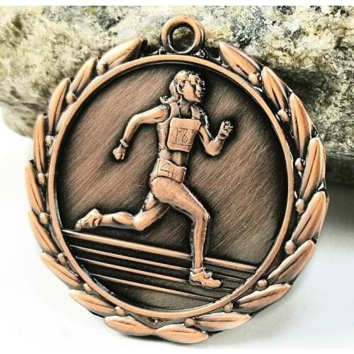 School factory sports event medal Athletics Medal Running Sports Medal Metal Competition Gold And Silver Bronze Club School