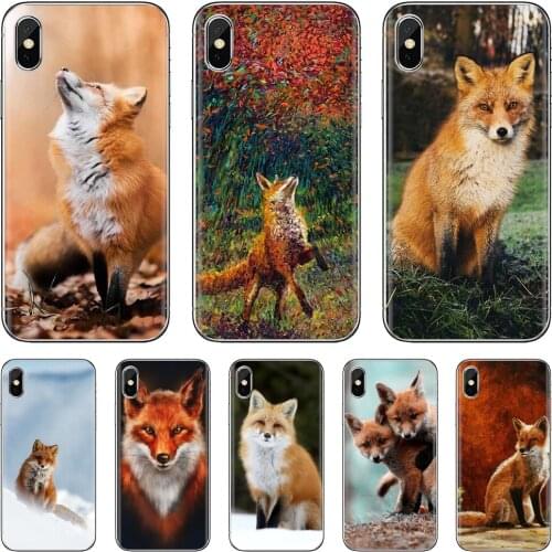 For Huawei Nova 2 2i 3 3i Y3 Y5 Y6 Y7 Y9 Prime 2015 2016 2017 2018 2019 foxs-cute-C-Anime-fox-funny Silicone Shell Cover