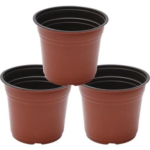 10pcs Grow Drainage Gardening Home Decoration Plant Pot Put In Nursery Resistant Tray Watering Flower Drainage Plastic Grow Box