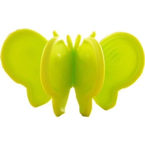 2Pc/Set Silicone Heat Insulation Butterfly Clamp Clip Anti-skid Hot Kitchen Tool