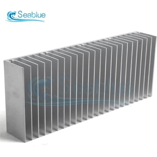 60x150x25mm Aluminum Heat Sink Heatsink Radiator Heating Heat Dissipation Cooling For Amplifer LED COB Light Power IC Transistor
