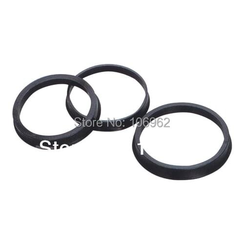 64.1-57.1mm 20pcs Black Plastic Wheel Hub Centric Ring Custom Size Available Wheel Rim Parts Accessories Wholesale Free Shipping