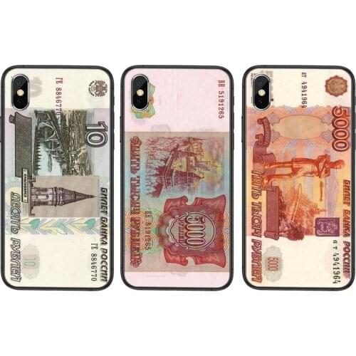 Housing Russian Ruble Currency Money Best Soft Phone Cover Fundas For Huawei Mate 40 Pro Plus 30 20 10 lite nova 8 pro y9 2019