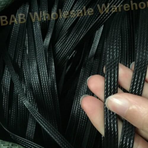 Black Four lines Synthetic plastic rattan weaving material plastic knit repair chair table Plastic PE Rattan