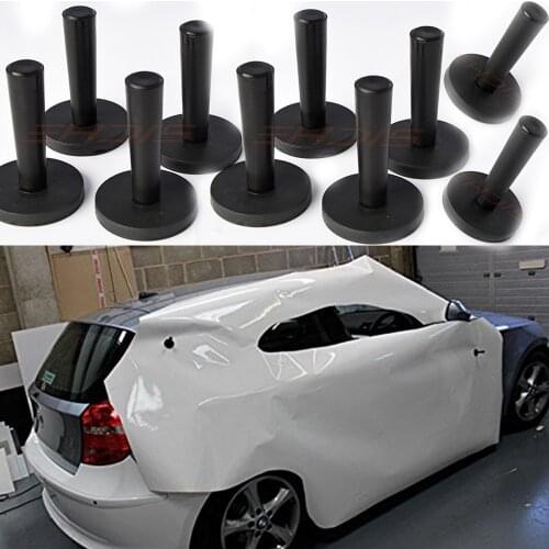 EHDIS 10Pcs Auto Car Foil Magnet Holder Car Vinyl Film Wrapping Application Magnetic Tool Carbon Fiber Stickers Tints Tool CN020