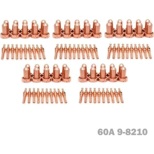 9-8215 Electrode 9-8210 Tip 60A for Thermal Dynamics SL60 SL100 Plasma Cutting Torch PKG/100