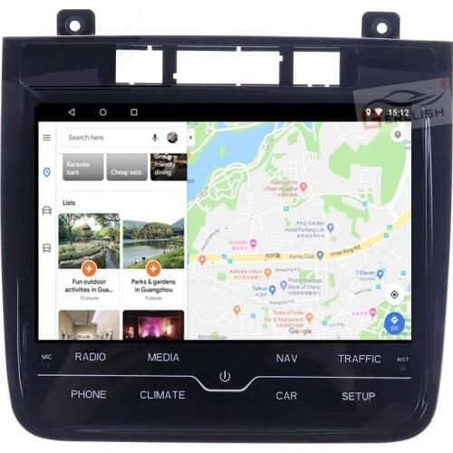 Gerllish Android Car Audio Radio Player GPS Navigation for VW Volkswagen Touareg 2011-2017 car Multimedia with carplay