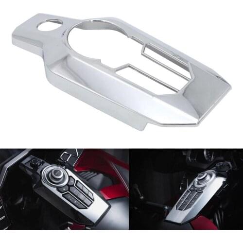 Chrome Central Console Button Decoration Cover for Honda Goldwing GL 1800 GL1800 2018-up