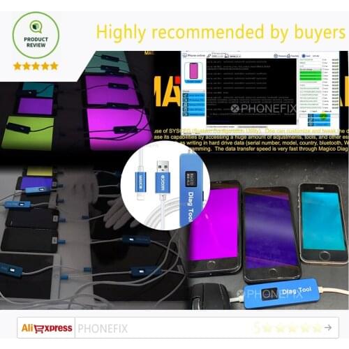 Magico Diag DFU Tool One Button Purple Screen without NAND Removal For iPhone & iPad Replace Hard Disk Chip Unpack WiFi Data