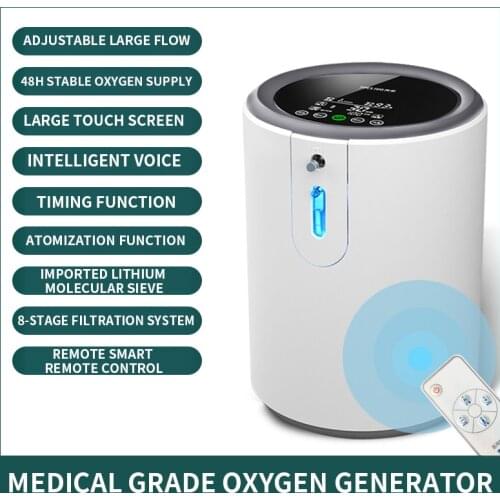 ZY-F3 Medical Grade Oxygen Concentrator Household Oxygen Inhalation Machine 3L/min Oxygen Machine Medical Small Portable
