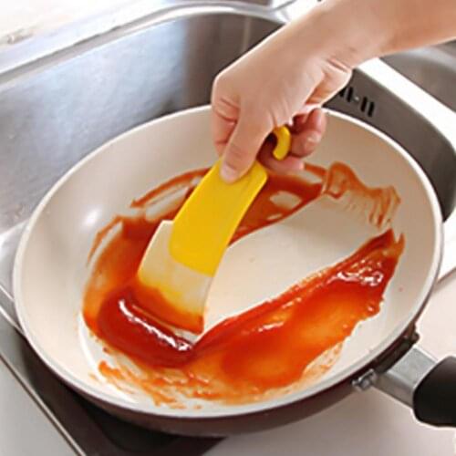 Multi-function Cooking Scraper Safe Easy to Clean Lightweight Silicone Cooking Scraper Silicone spatula