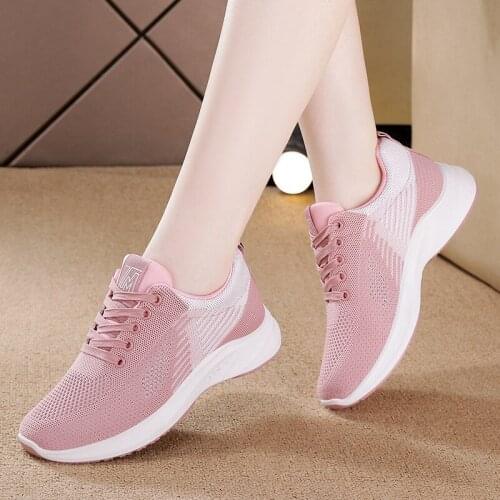 2021 Autumn New Womens Shoes Breathable Comfortable Casual Shoes Sneakers for Women Fashion Running and Sports Womens Shoes
