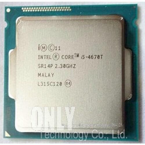 Original I5-4670T I5 4670T CPU Processor LGA 1150 Quad Core 45W 2.3GHz 22nm scrattered pieces