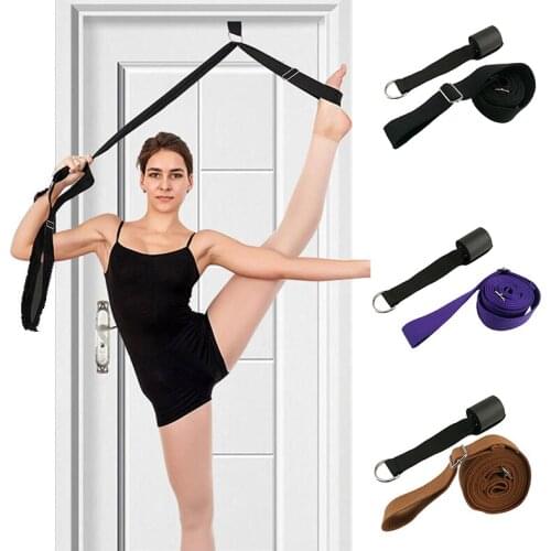 Yoga Stand Door Flexibility Door Stretching Stretcher Strap for Ballet Cheer Dance Gymnastics Leg Stretch belt