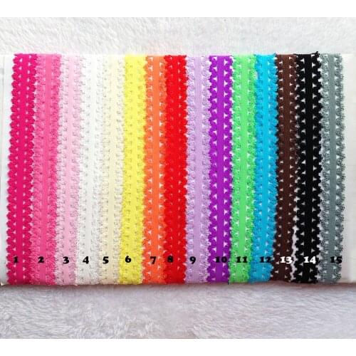 Wholesale 2cm Baby Headbands Classical Lace Headbands Children Hair Accessories 13 Colors 240pcs Free Shipping