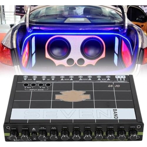 Qiilu Car Equalizers