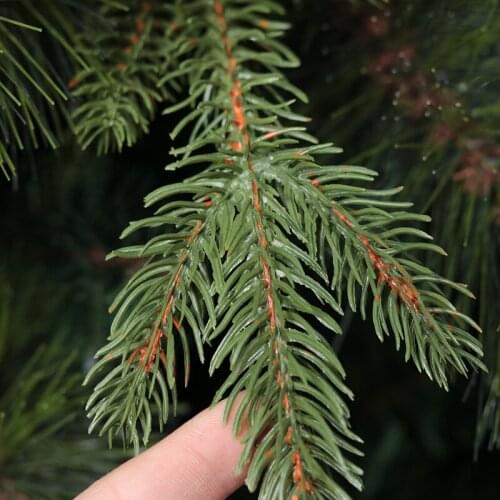 Christmas decorations Christmas tree mixed encryption PE + PVC + pine needle mixed automatic Christmas tree
