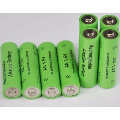 12-20PCS 1.5V AA rechargeable battery alkaline cell 3000mah for led torch toys clock camera MP3 player replace Ni-Mh batteries