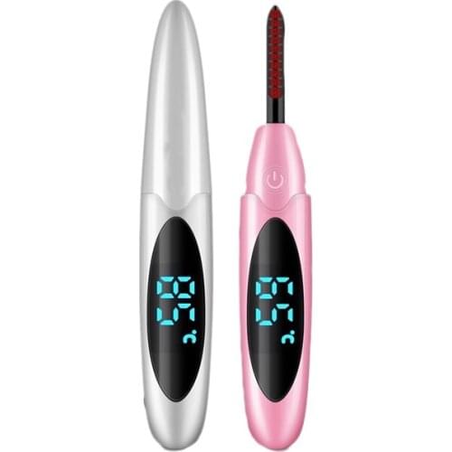 Electric Heated Eyelash Curler USB Charge Makeup Curling Kit Long Lasting Natural Eye Lash Curler Beauty Tools