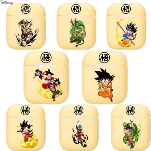 Anime Cartoon Seven-Dragon Ball Silicone Case For Apple Airpods 1/2 Cover Protective Earphone Case Headphones Cases Protective F