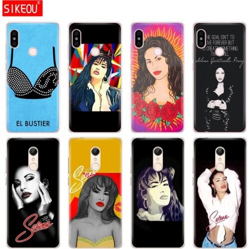 Silicone Cover phone Case for Xiaomi redmi 5 4 1 1s 2 3 3s pro PLUS redmi note 4 4X 4A 5A selena quintanilla sexy