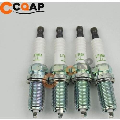4-6pcs 22401-8H516 LFR6A11 3672 Spark Plug For Yamaha F115 F225 F250 F300 Nissan Almera Primera LF115/250/300 LFR6A-11