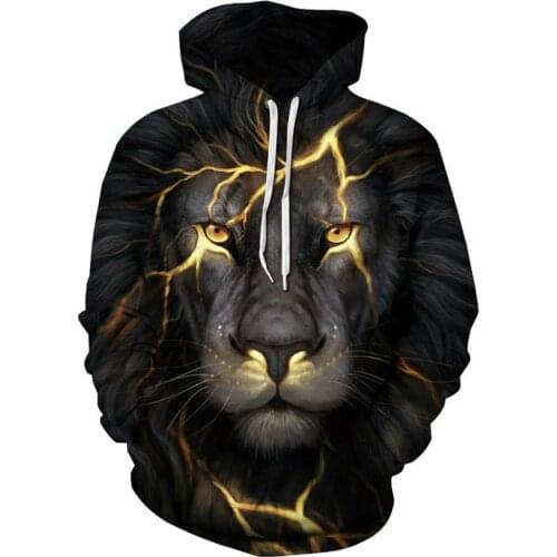 NEW Tiger Hot Sale 3D Printed Hoodies Men Women Hooded Sweatshirts Harajuku Pullover Jackets Brand Quality Outwear Tracksuits