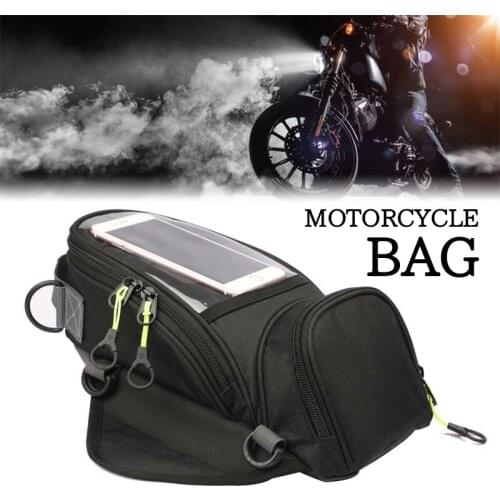 Universal Motorcycle Fuel Bag Mobile Phone Navigation Tank Bag Multifunctional Small Oil Reservoir Package Cycling Bag