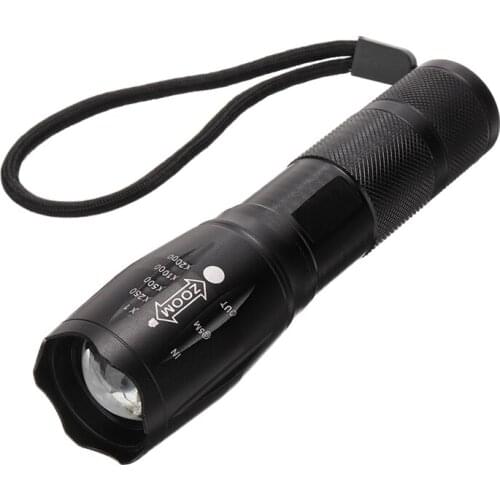 5 Modes Flashlight Torches 3xAAA/18650 Battery Moutain Bicycle Lights Outdoor Lighting Tools for Camping Fishing Hiking