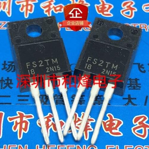 10PCS FS2TM-18 TO-220F 900V 2A 100% New&original
