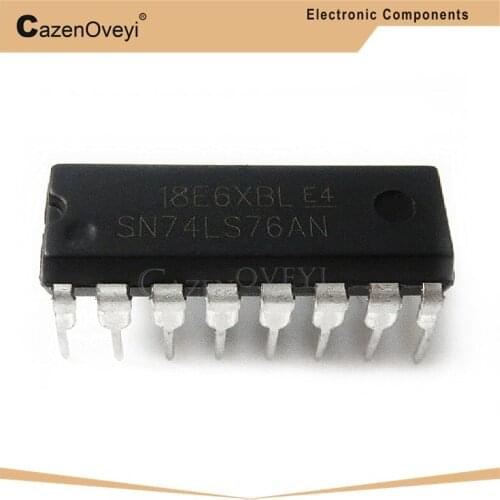 10pcs/lot HD74LS76AP HD74LS76 74LS76 SN74LS76 DIP-16 In Stock