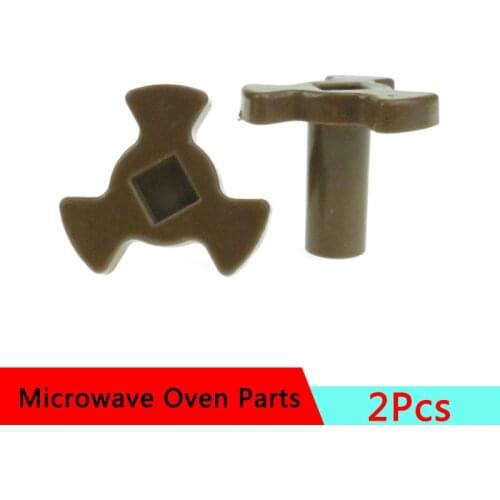 2pcs Universal Microwave Oven Clutch Glass Turntable Coupler Spare Parts Drive Coupling Cog Tools Microwave Accessories Model 3