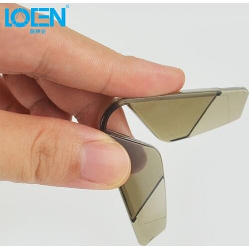 4pcs/lot Car Door Side Stickers Edge Protector Anti Collision PVC Rubber Car-Styling Moulding Protection Guards Sticker