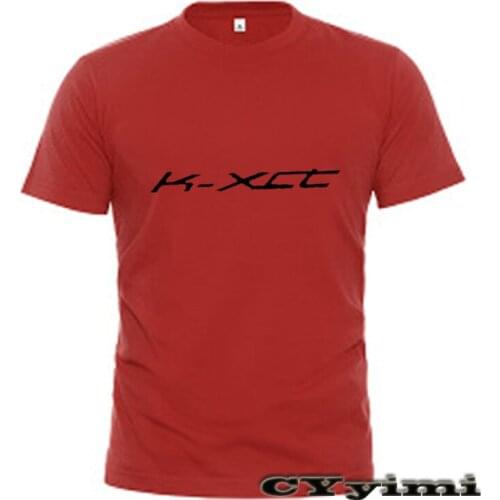 For KYMCO K-XCT 125 300 400 T Shirt Men New LOGO T-shirt 100% Cotton Summer Short Sleeve Round Neck Tees Male