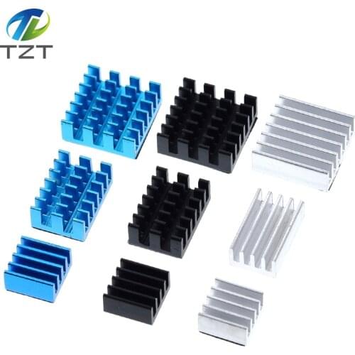 For Raspberry Pi 4 Heat Sink 3pcs Raspberry Pi 4B Aluminum Heatsink Radiator Cooling Kit Cooler for Raspberry Pi 4 Model B