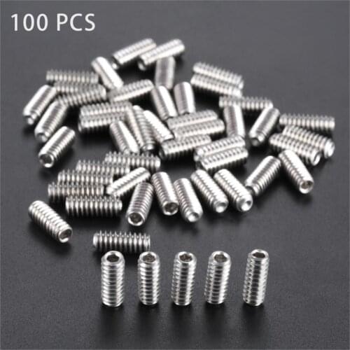 100Pcs 9mm/12mm Surfboards Fin Screws Stripped Surf Board Longboard Fins Plugs Rudder Screw Surfing Accessories Stainless Steel