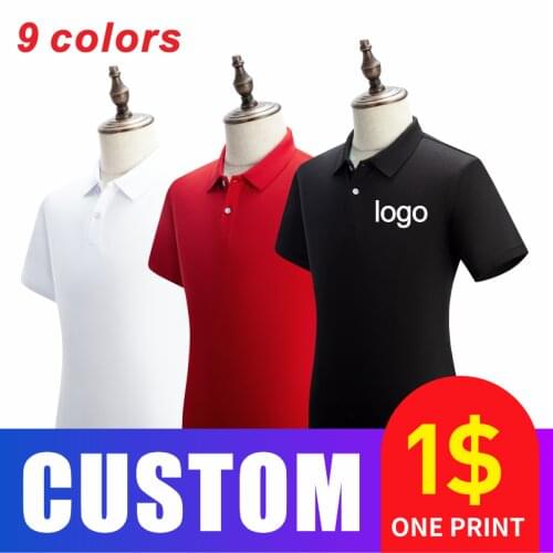 COCT summer multi-style trend custom breathable POLO shirt mens LOGO custom top