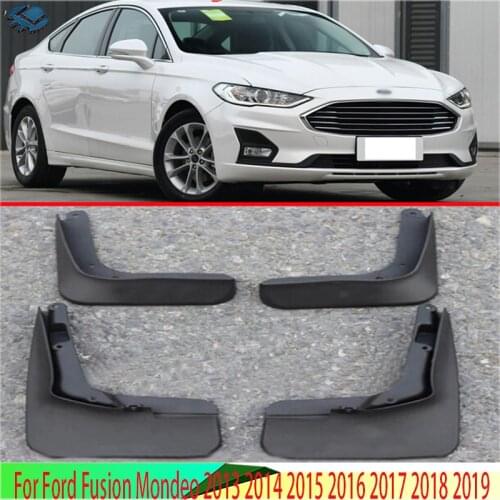 For Ford Fusion Mondeo 2013 2014 2015 2016 2017 2018 2019 Set Molded Mud Flaps Splash Guards Mudguards Front Rear Fender