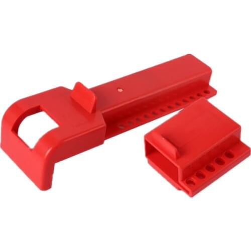 Red Universal Butterfly Valve Lockout ,butterfly valve locking device