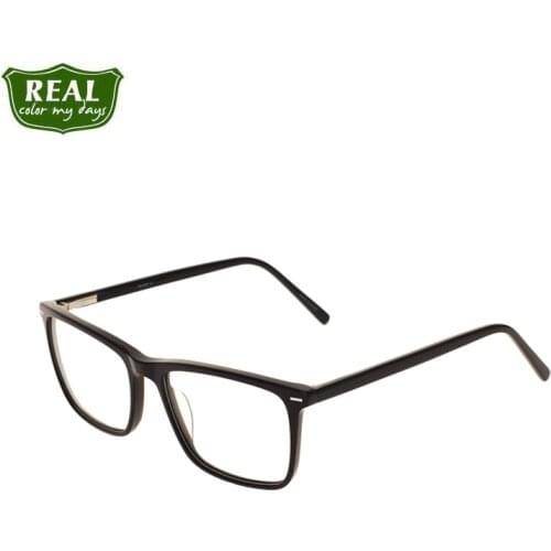 High Quality Men Acetate Spectacle Frame Simple Design Eyewear Prescription Eyeglasses Frame