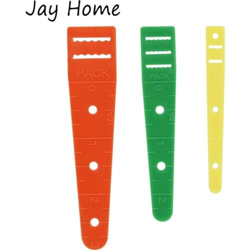 3Pcs Plastic Elastic Guides Glides Threader Wear Elastic Band Tools Threading Elastic Band Rope Wearing DIY Sewing Supplies