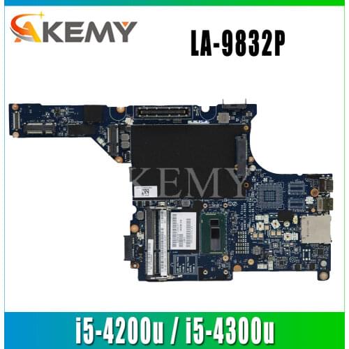 For DELL Latitude E5440 Laptop Motherboard VAW30 LA-9832P i5-4300u DDR3L 2.0GHz 0C4F9T C4F9T CN-0C4F9T tested 100% work