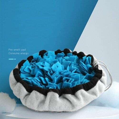 Luxury Dog Snuffle Mats Environmental Fleece Puppy Small Animal Cat Slow Feeding Eat Mats Pet Puzzle Leak Food Training Blanket